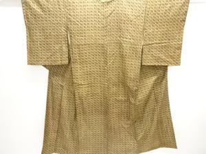 アンティーク　絹更紗花模様着物